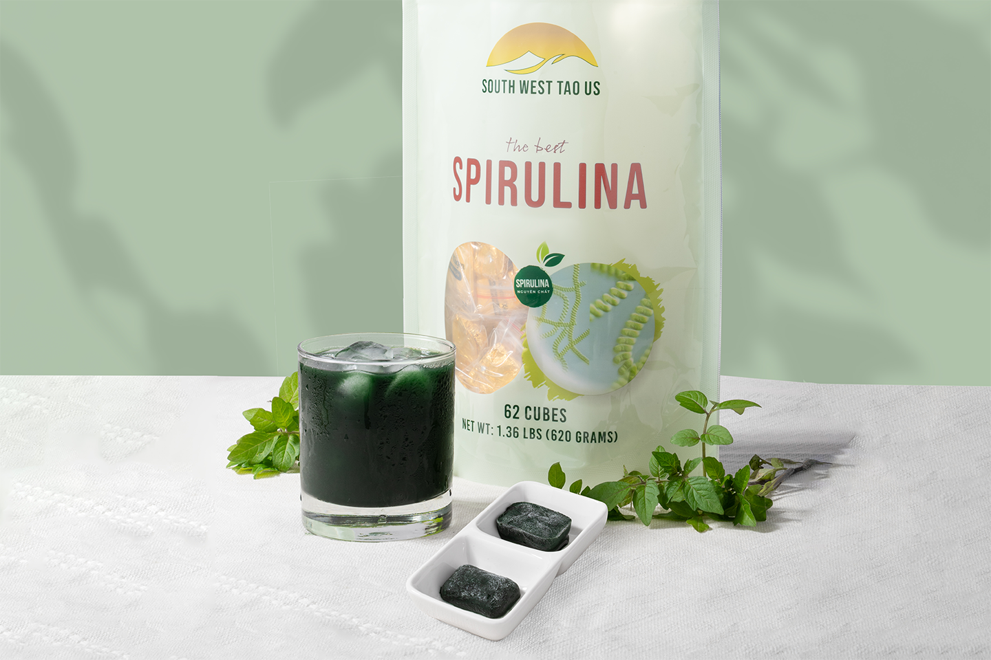 Tảo xoắn tươi đông lạnh Spirulina